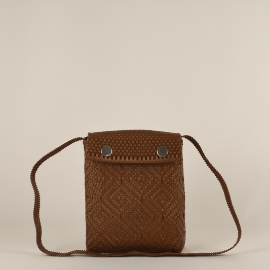 Crossbody Tamaño Mediano Tejida a Mano