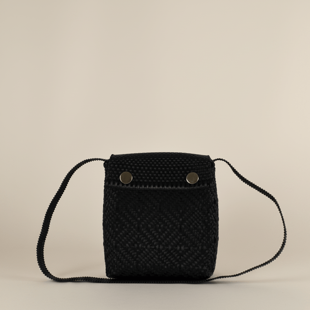 Crossbody Tamaño Mediano Tejida a Mano