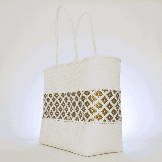 Tote Artesanal Especial | Bolsas Recicladas Hechas a Mano en México - Bolsa Artesanal MX | Bolsas Hechas a Mano con Impacto Social
