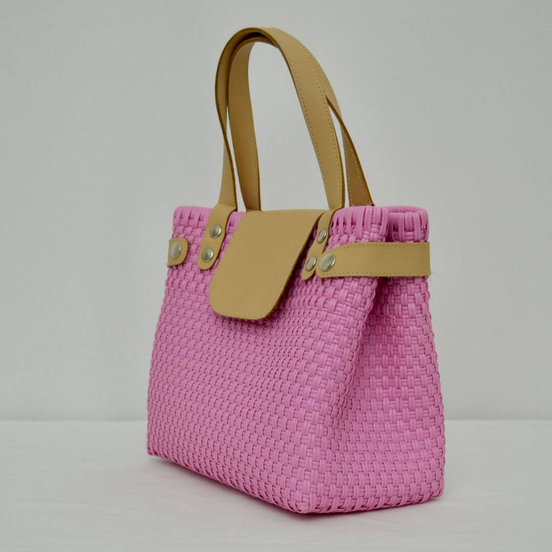 Tote Artesanal Rosa México | Edición Limitada Hecha a Mano