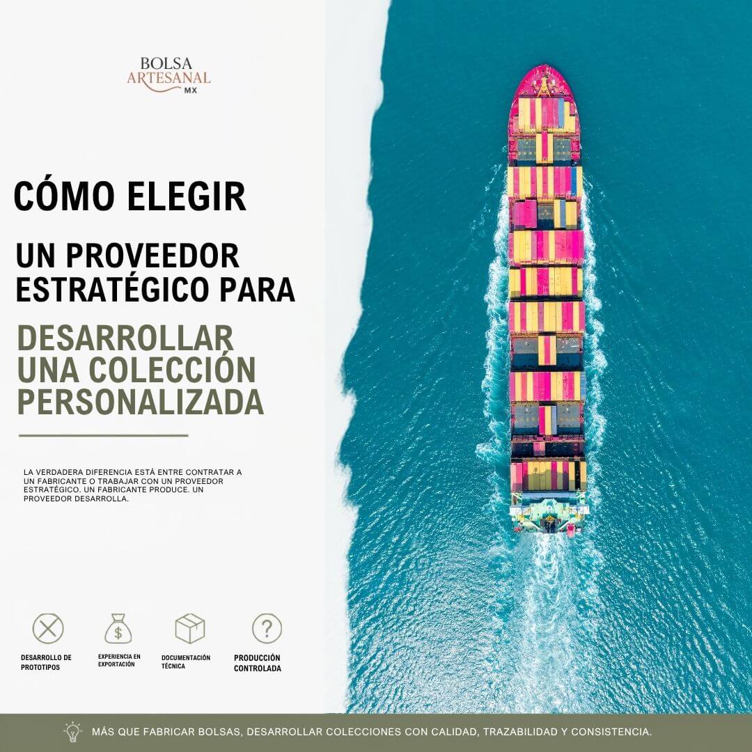 Cómo elegir un proveedor estratégico para desarrollar una colección
