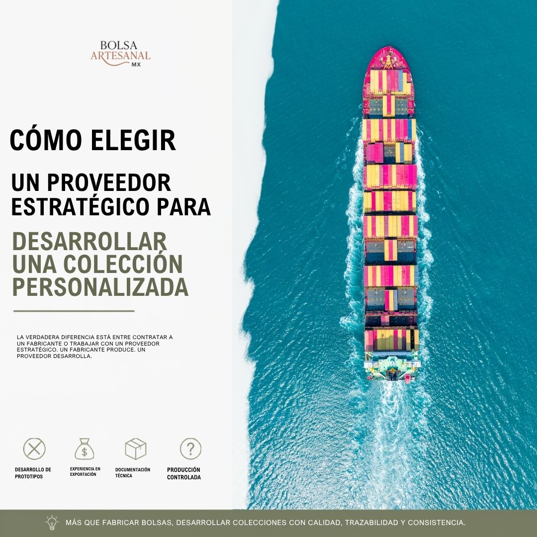Cómo elegir un proveedor estratégico para desarrollar una colección personalizada
