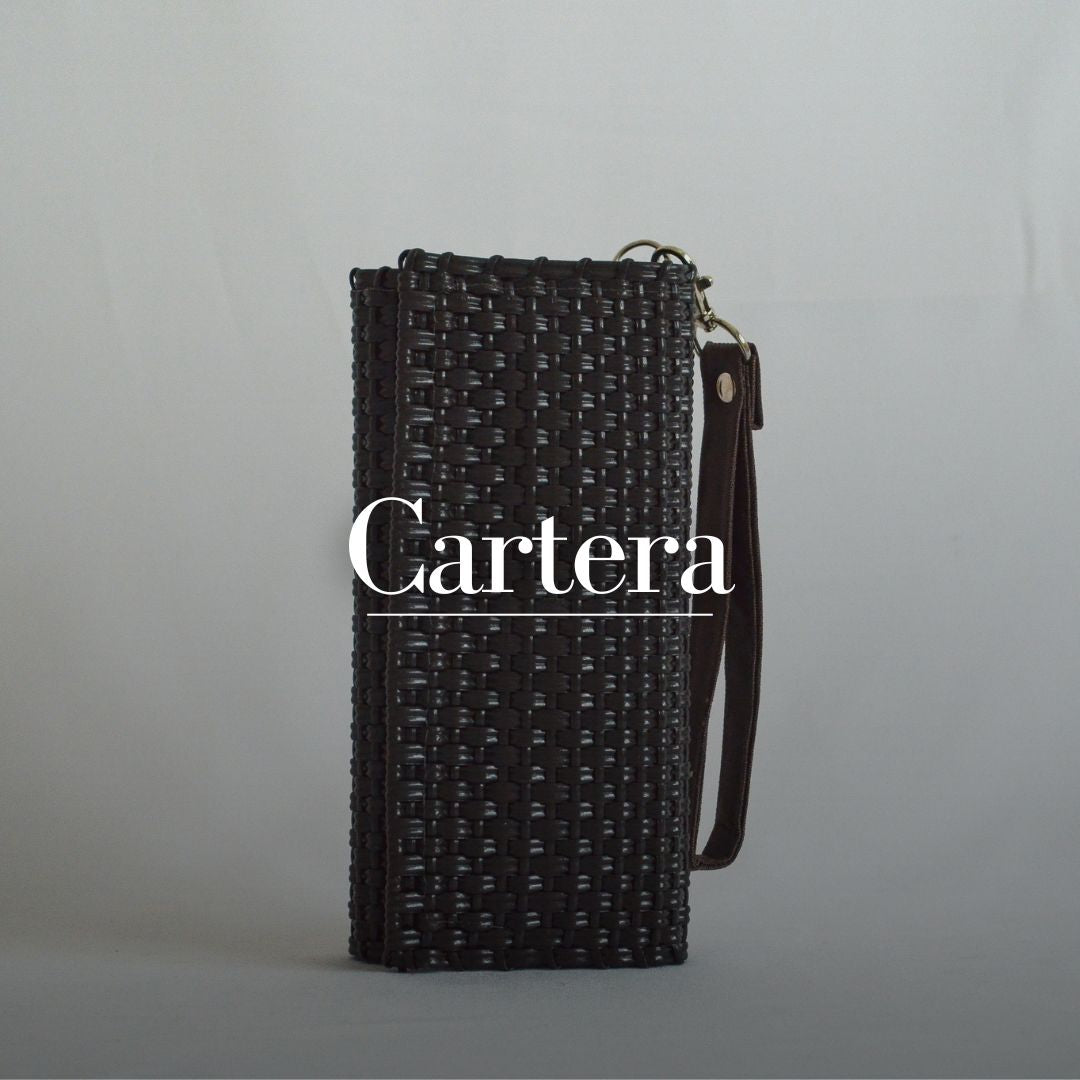 Colección de Carteras -Estilo y Compromiso Social - Bolsa Artesanal Mx