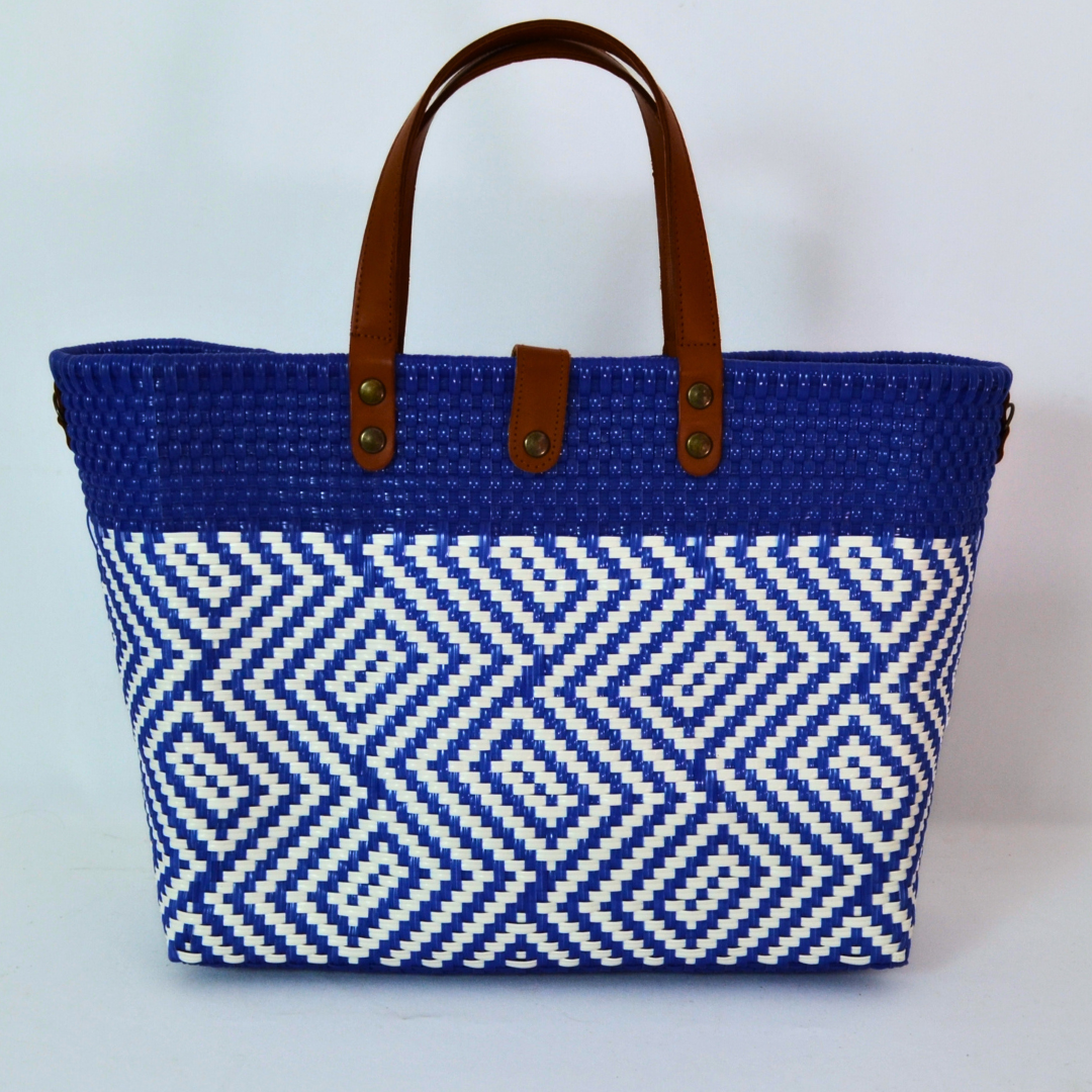 Tote grande piel artesanal México | Diseño resistente y elegante