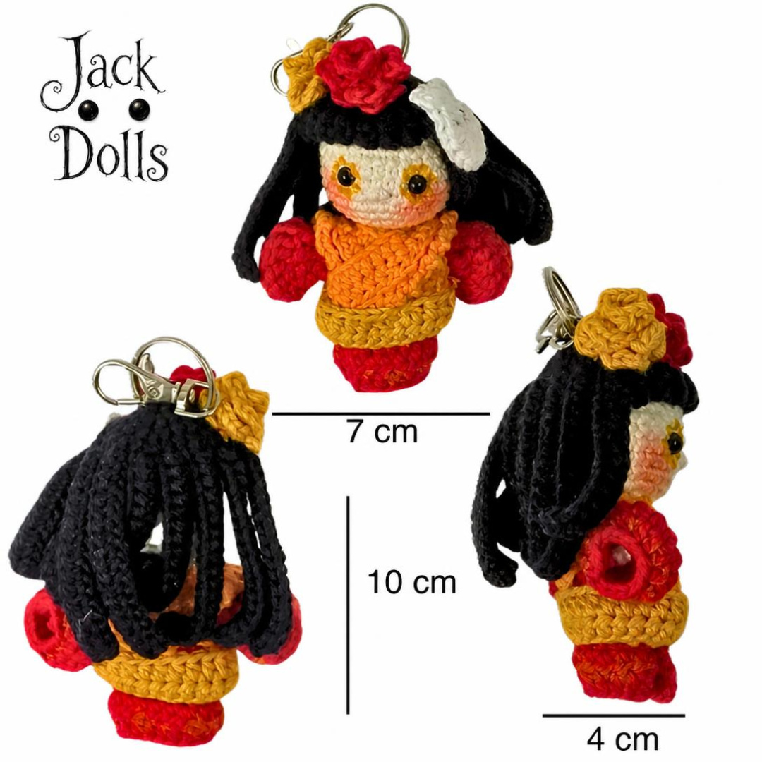 Jack Dolls 002 — Muñeca de Crochet Hecha a Mano