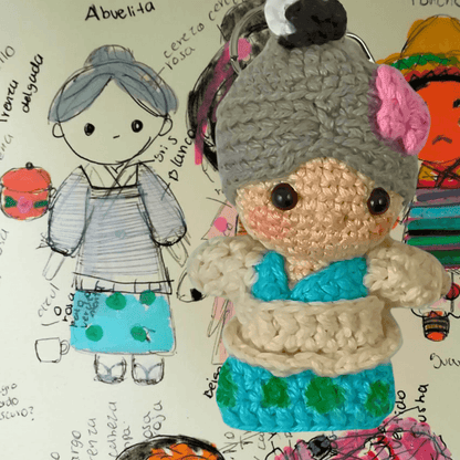 Jack Dolls 005 — Muñeca de Crochet Hecha a Mano