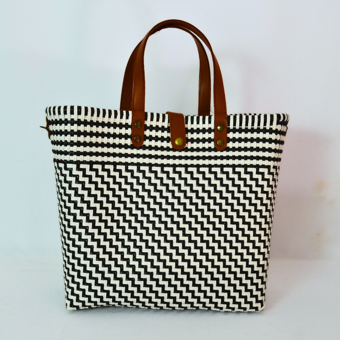 Tote grande piel artesanal México | Diseño resistente y elegante