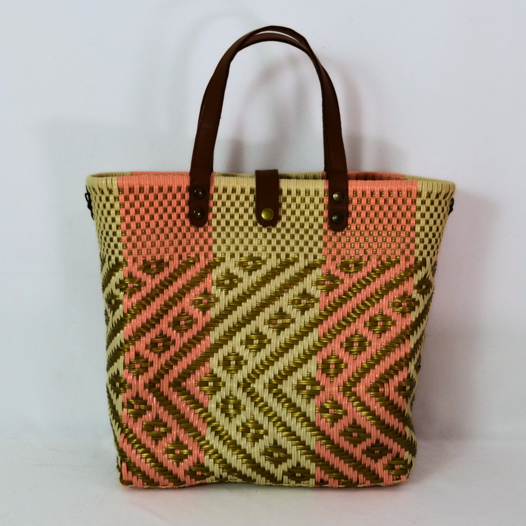 Tote grande piel artesanal México | Diseño resistente y elegante