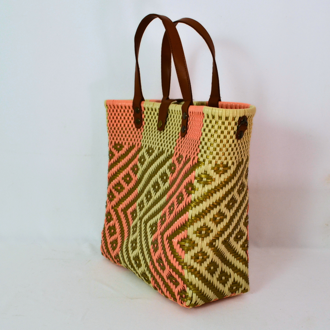 Tote grande Asa Piel