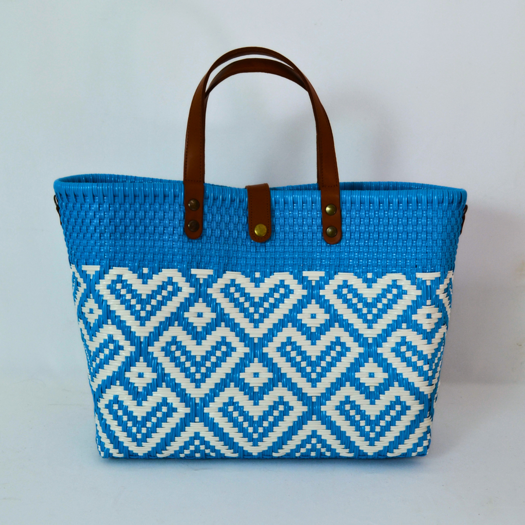 Tote grande piel artesanal México | Diseño resistente y elegante
