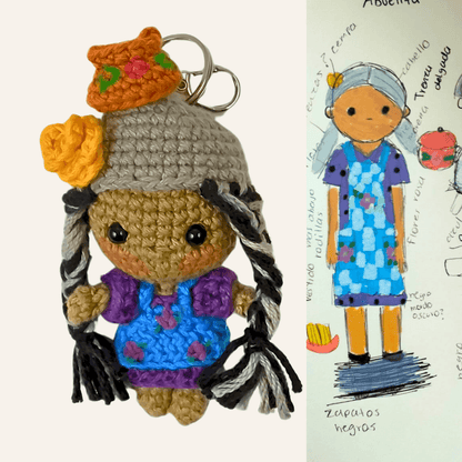 Jack Dolls 002 — Muñeca de Crochet Hecha a Mano