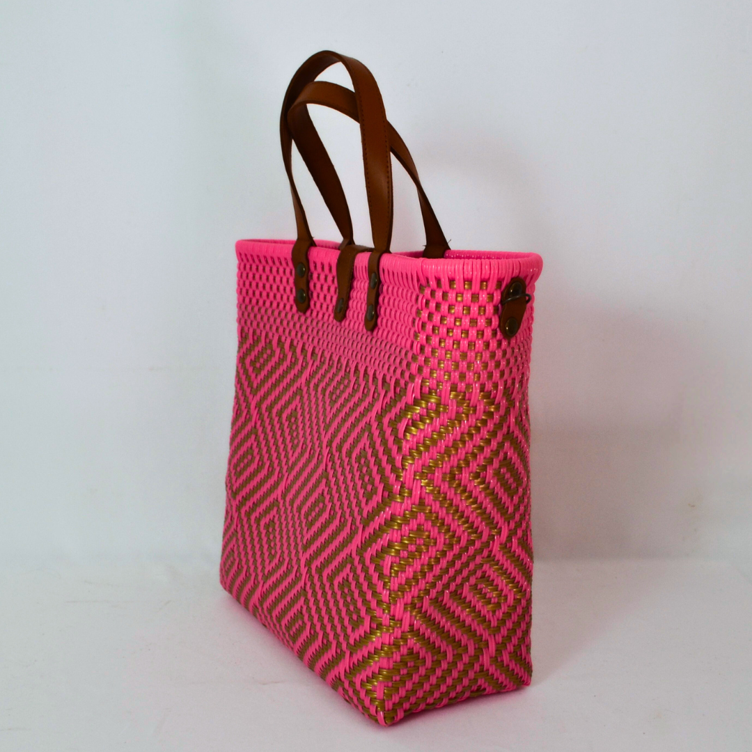 Tote grande piel artesanal México | Diseño resistente y elegante