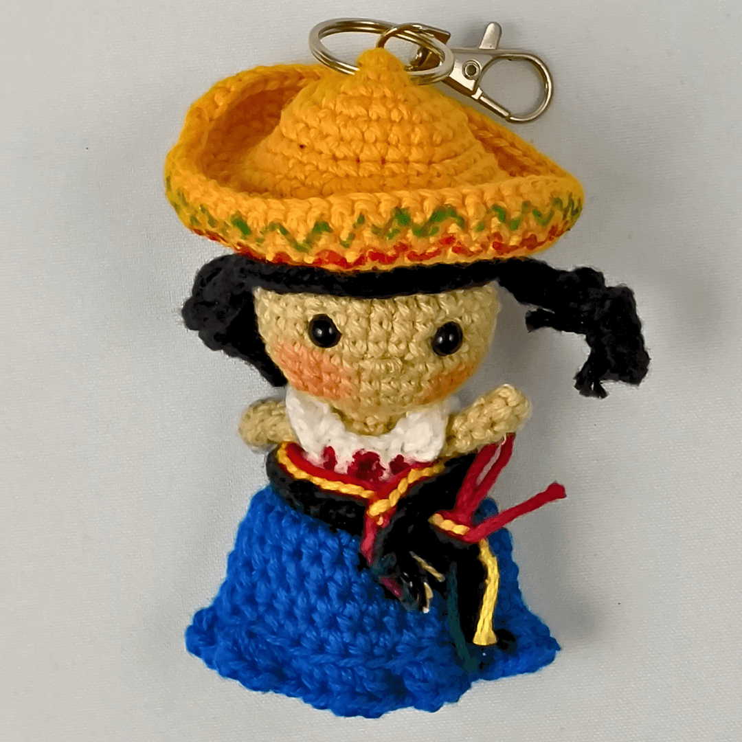 Jack Dolls 004 — Muñeca de Crochet Hecha a Mano
