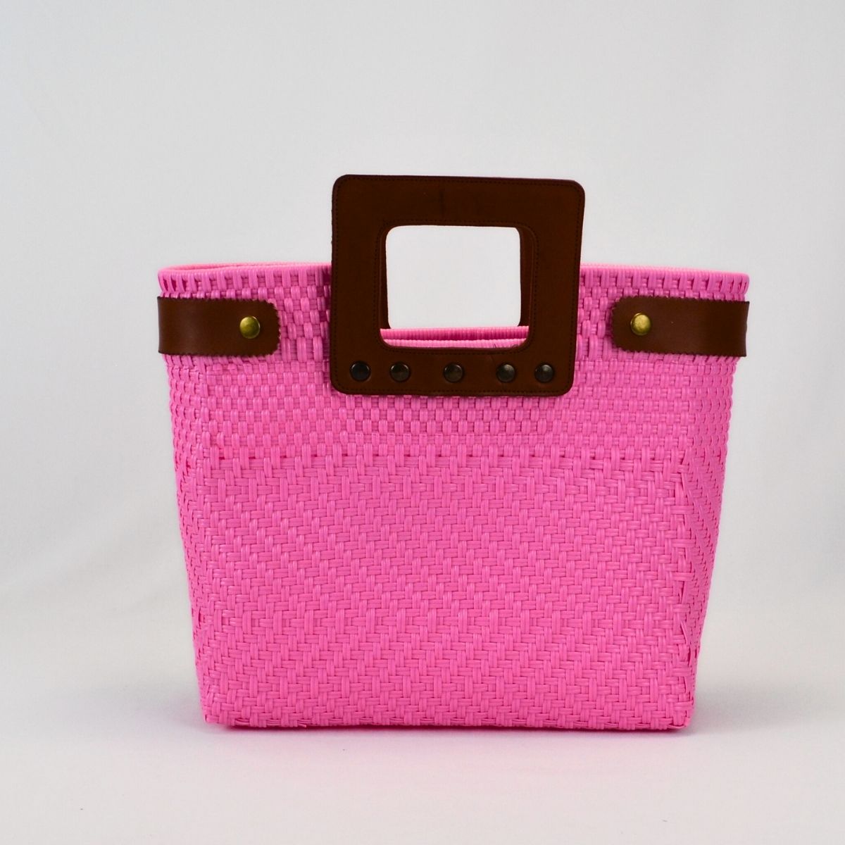 clutch grande artesanal rosa bolsa artesanal hecha a mano