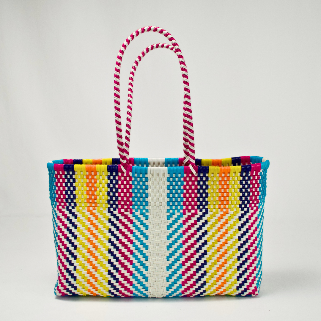 Bolsa artesanal Citron edición limitada multicolor pastel - Bolsa Artesanal MX México