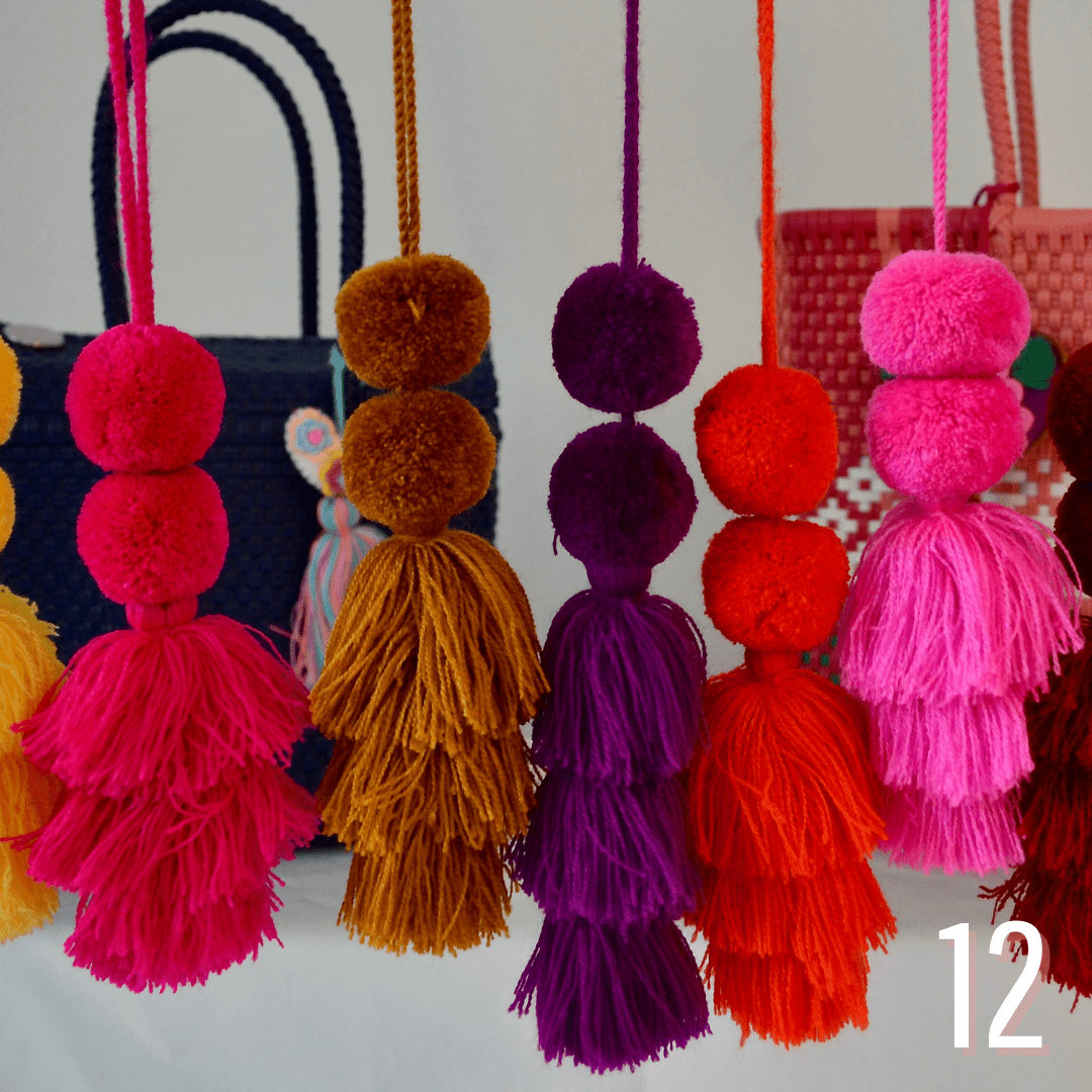 Accesorios artesanales de algodón en Chiapas | Hechos a mano - Bolsa Artesanal MX | Bolsas Hechas a Mano con Impacto Social