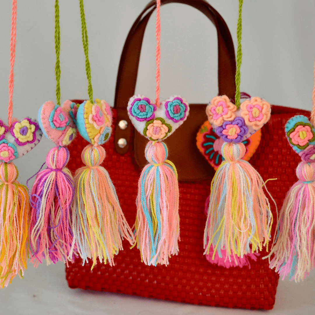 Accesorios artesanales de algodón en Chiapas | Hechos a mano - Bolsa Artesanal MX | Bolsas Hechas a Mano con Impacto Social