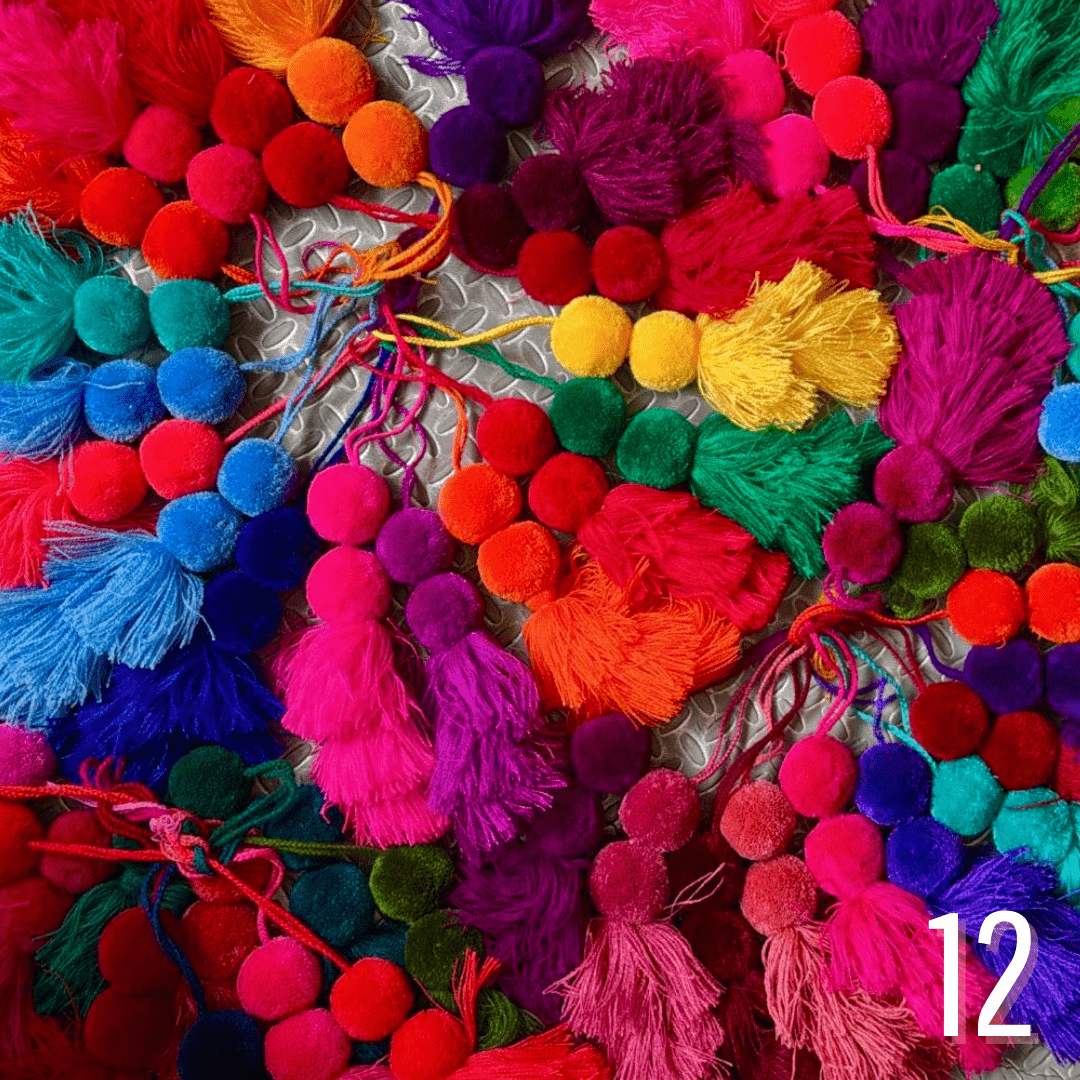 Accesorios artesanales de algodón en Chiapas | Hechos a mano - Bolsa Artesanal MX | Bolsas Hechas a Mano con Impacto Social