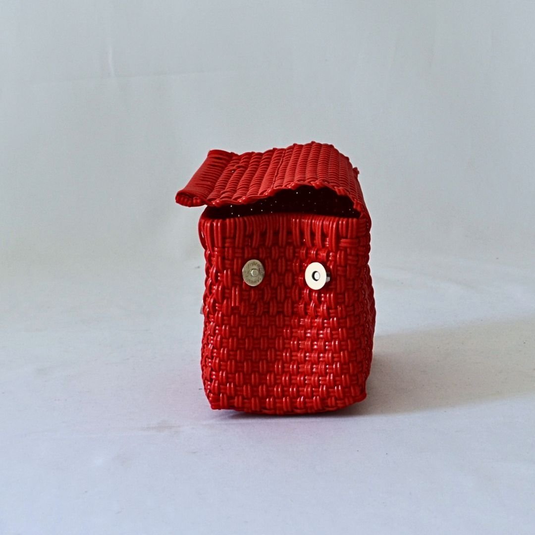 Bolsa de cosméticos artesanal con impacto social y diseño funcional - Bolsa Artesanal MX | Bolsas Hechas a Mano con Impacto Social