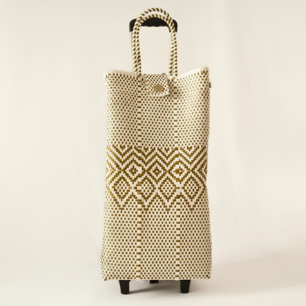 Carrito Crema/Olivo — Off-White