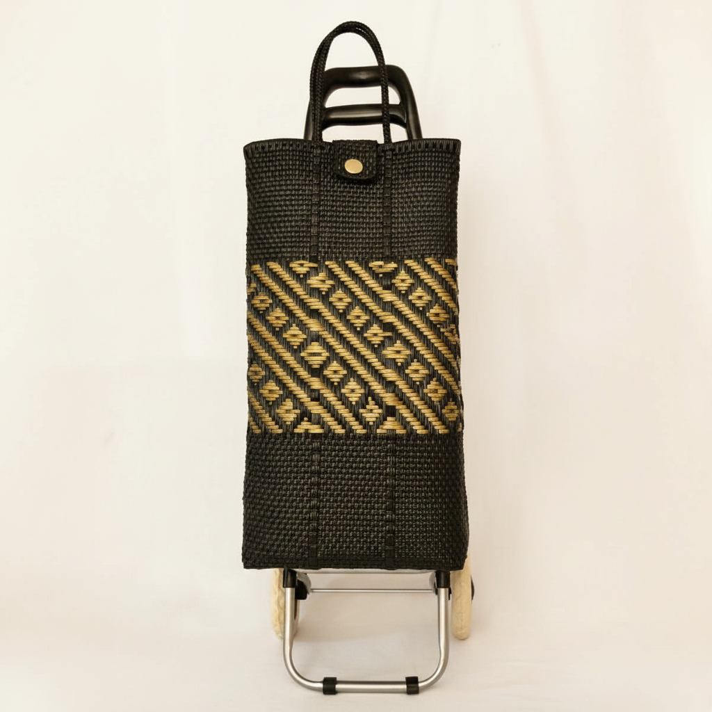 Carrito Negro/Dorado — Off-White