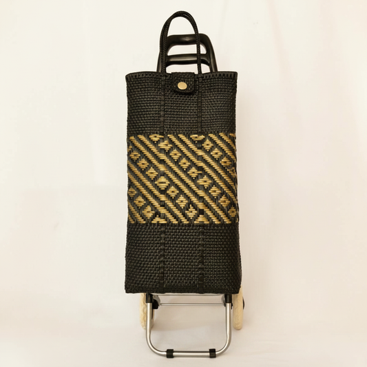 Carrito Negro/Dorado — Off-White