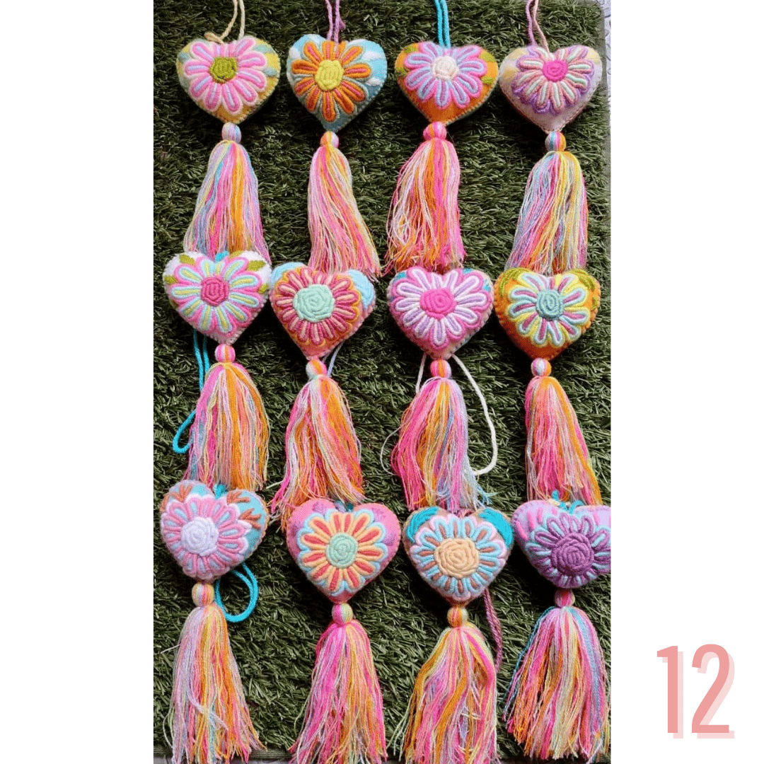 Corazones Artesanales - Bolsa Artesanal Mx