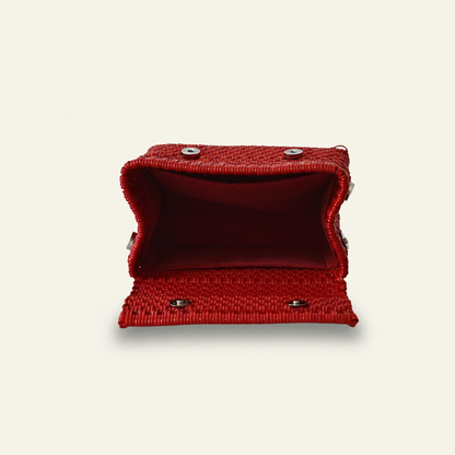 Cosméticos Rojo abierto top — Off-White