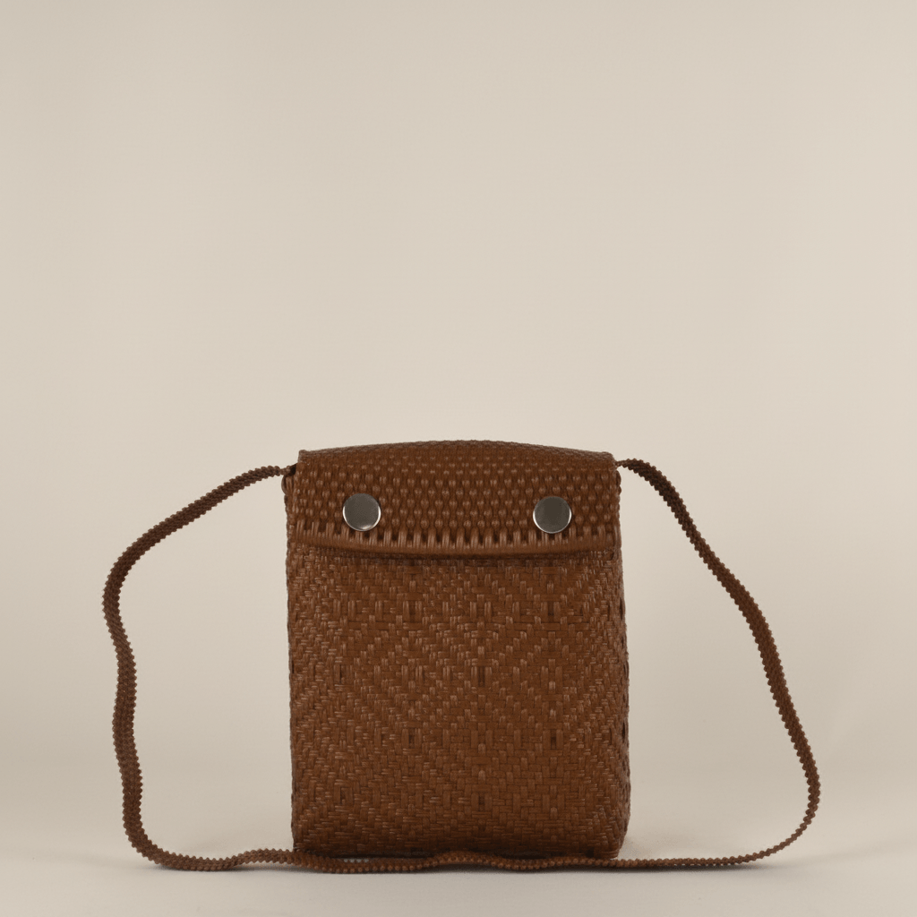 Crossbody Tamaño Mediano Tejida a Mano