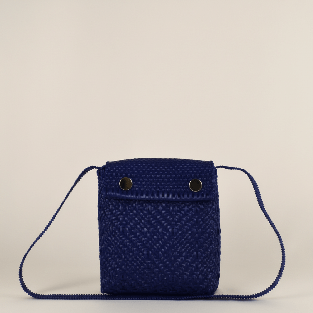 Crossbody Tamaño Mediano Tejida a Mano
