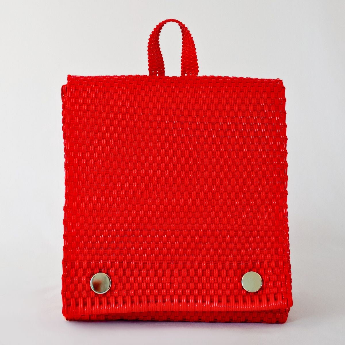 Mochila artesanal grande hecha en México | Diseño ligero y resistente - Bolsa Artesanal MX | Bolsas Hechas a Mano con Impacto Social