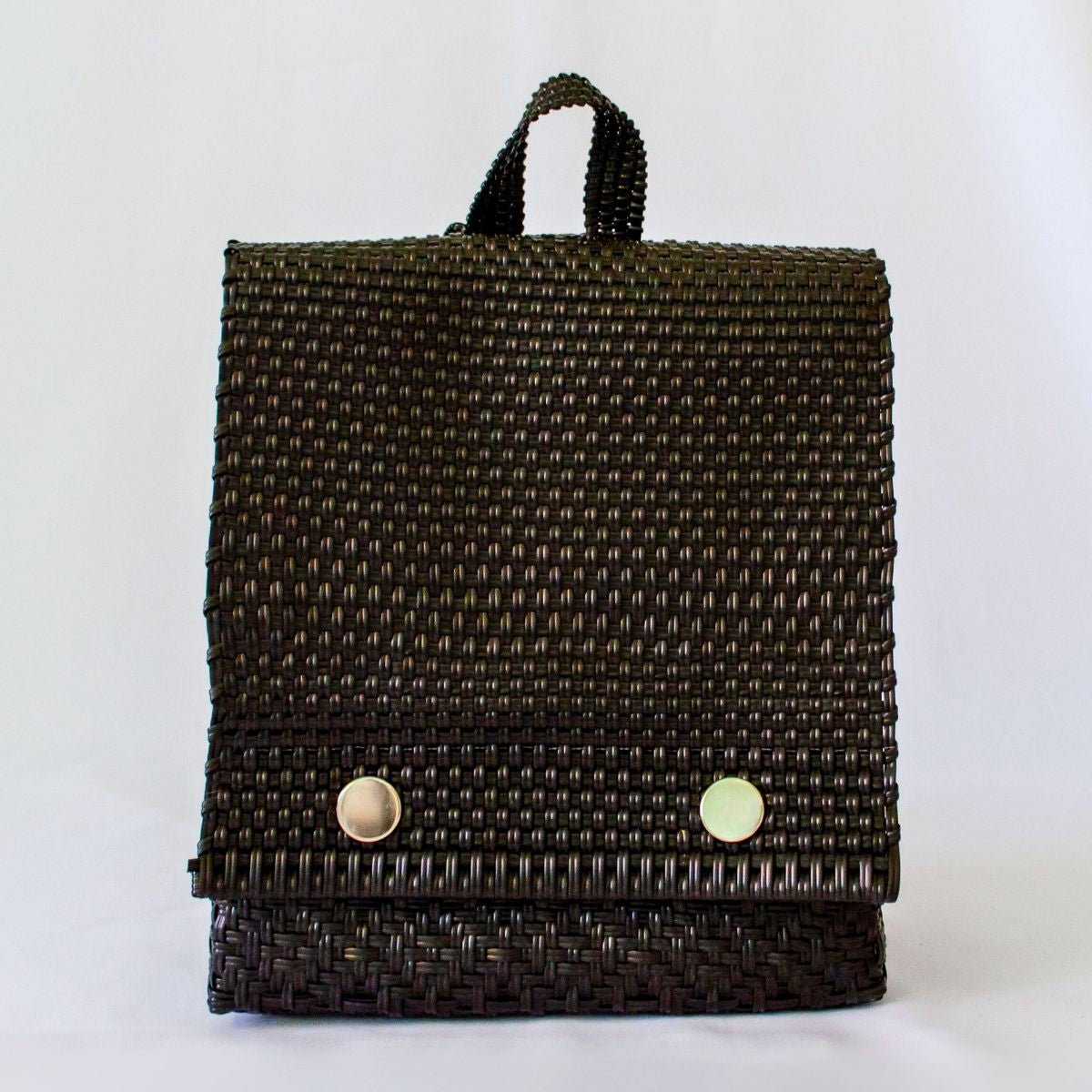 Mochila artesanal grande hecha en México | Diseño ligero y resistente - Bolsa Artesanal MX | Bolsas Hechas a Mano con Impacto Social