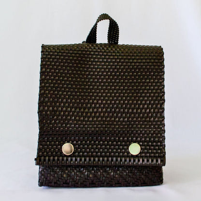 Mochila artesanal grande hecha en México | Diseño ligero y resistente - Bolsa Artesanal MX | Bolsas Hechas a Mano con Impacto Social