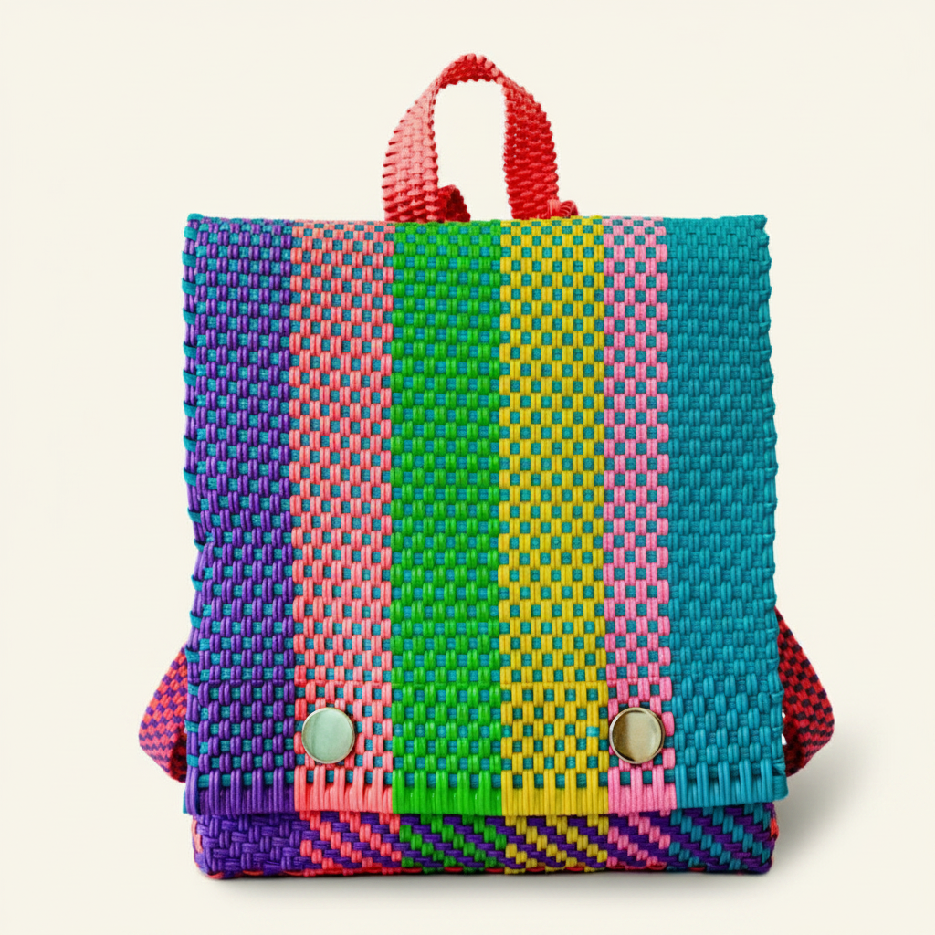 Mochila artesanal grande hecha en México | Diseño ligero y resistente
