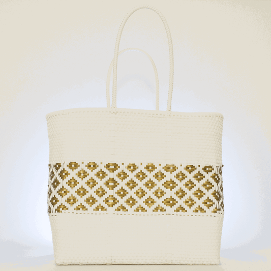 Tote Artesanal Especial | Bolsas Recicladas Hechas a Mano en México - Bolsa Artesanal MX | Bolsas Hechas a Mano con Impacto Social