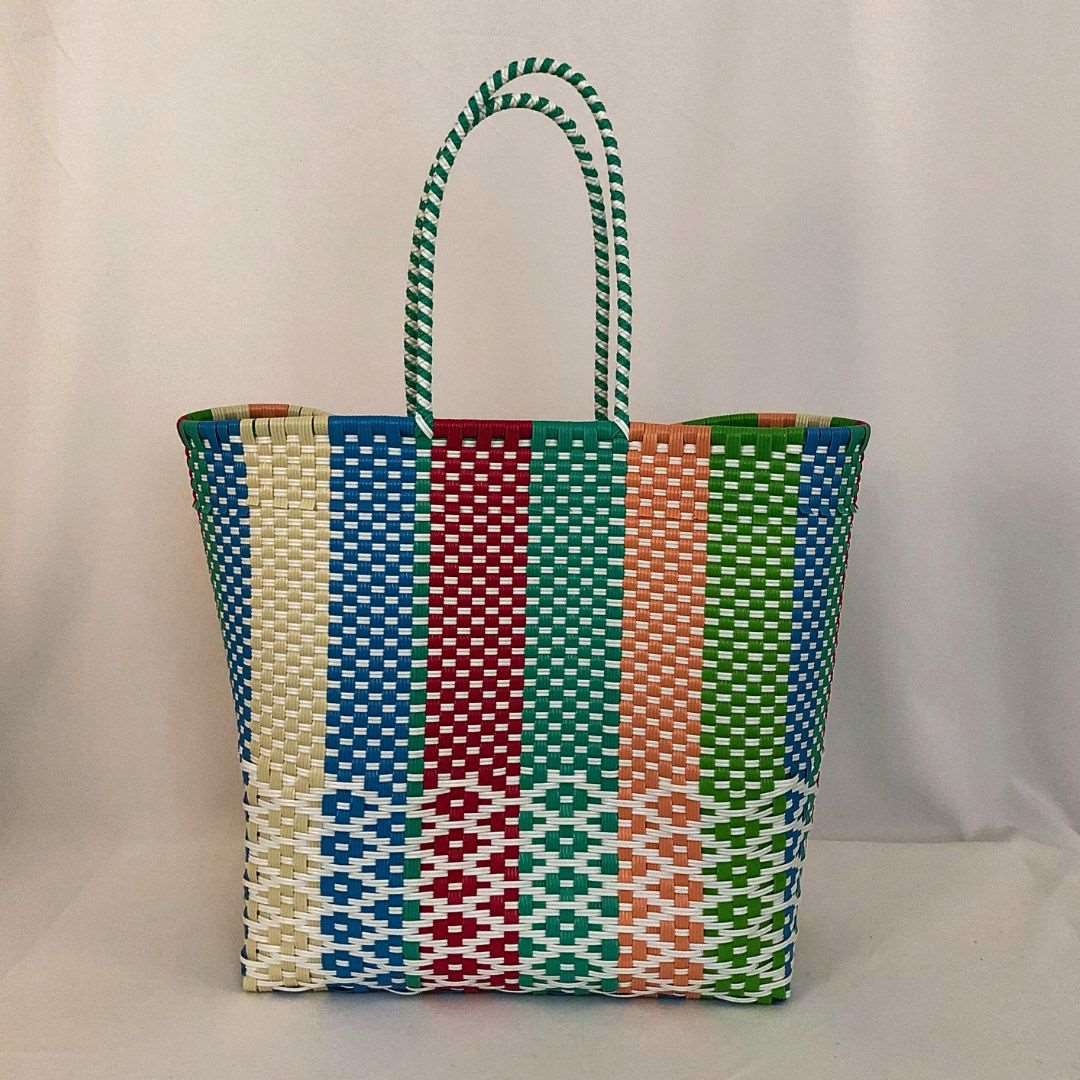 Tote Artesanal Especial | Bolsas Recicladas Hechas a Mano en México - Bolsa Artesanal MX | Bolsas Hechas a Mano con Impacto Social
