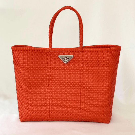 Tote artesanal Grande Especial broche - Bolsa Artesanal Mx