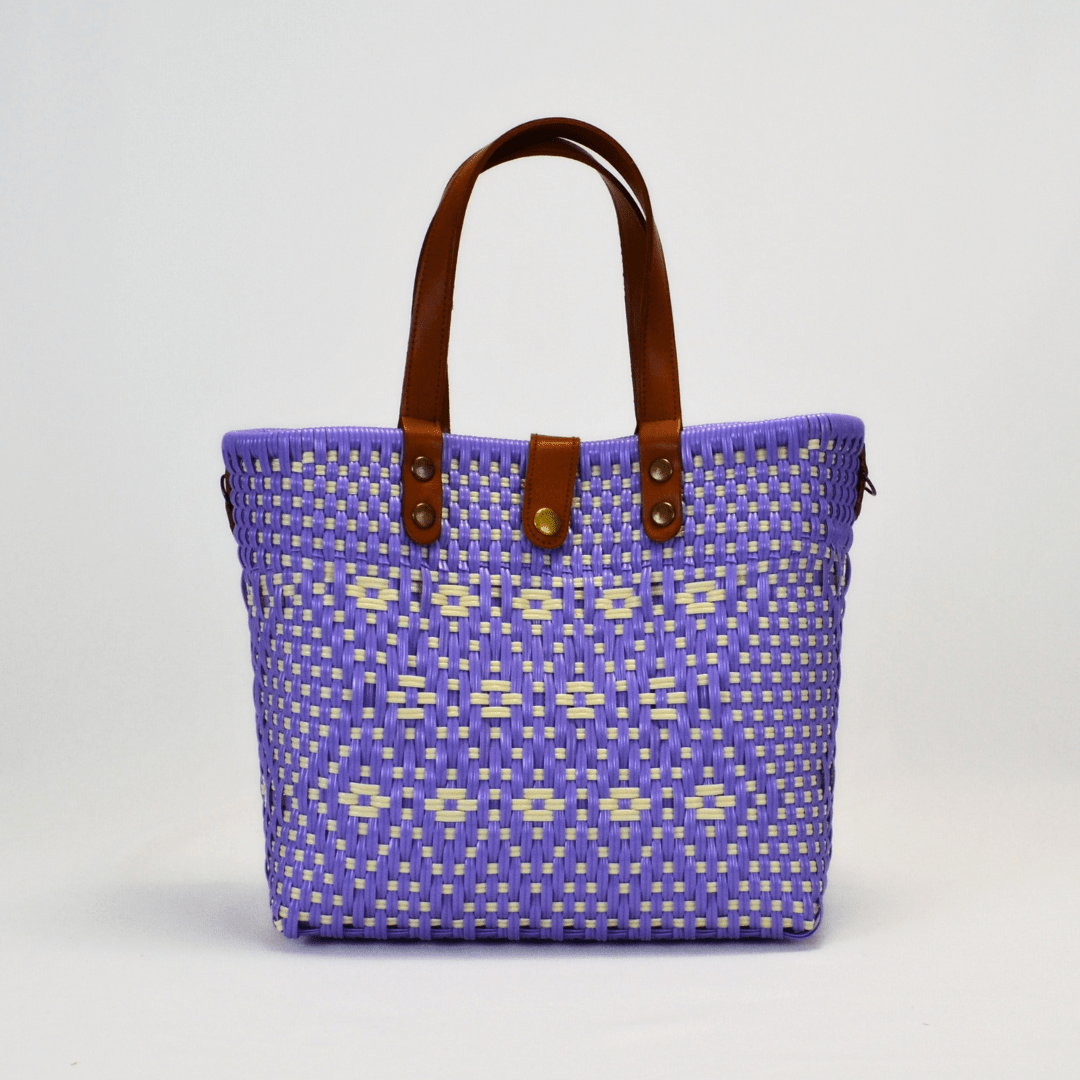 Tote artesanal México | Edición Talavera hecha a mano - Bolsa Artesanal MX | Bolsas Hechas a Mano con Impacto Social