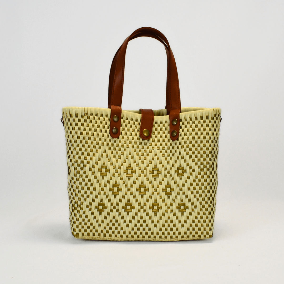 Tote artesanal México | Edición Talavera hecha a mano - Bolsa Artesanal MX | Bolsas Hechas a Mano con Impacto Social