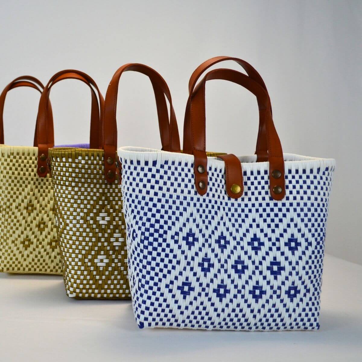 Tote artesanal México | Edición Talavera hecha a mano - Bolsa Artesanal MX | Bolsas Hechas a Mano con Impacto Social