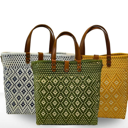 Tote artesanal México | Edición Talavera hecha a mano - Bolsa Artesanal MX | Bolsas Hechas a Mano con Impacto Social