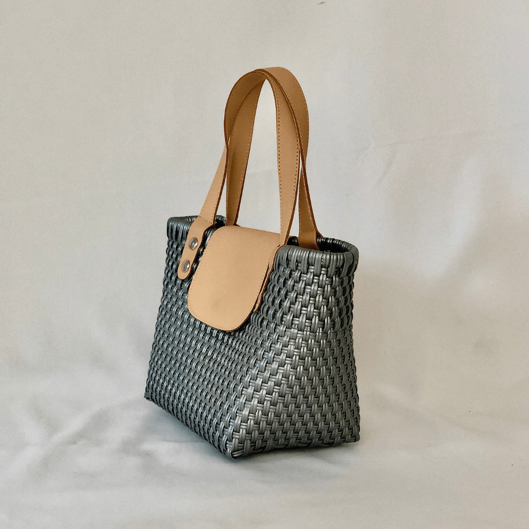 Tote bag chico piel - Bolsa Artesanal Mx