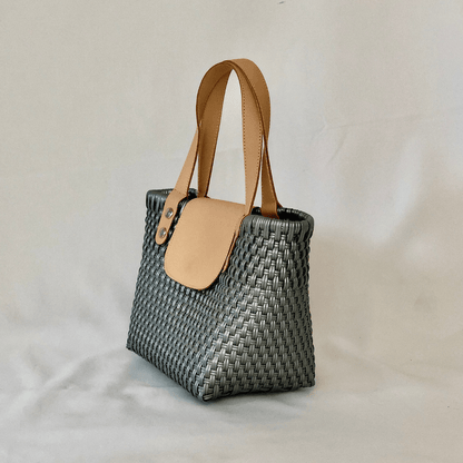 Tote bag chico piel - Bolsa Artesanal Mx
