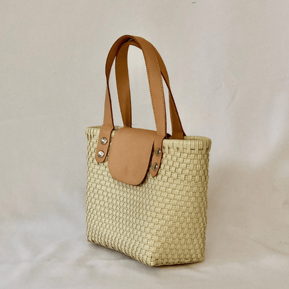 Tote bag chico piel - Bolsa Artesanal Mx