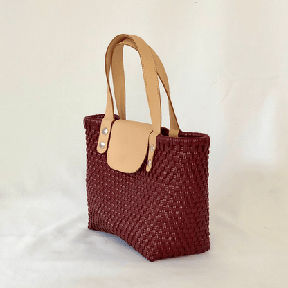 Tote bag chico piel - Bolsa Artesanal Mx