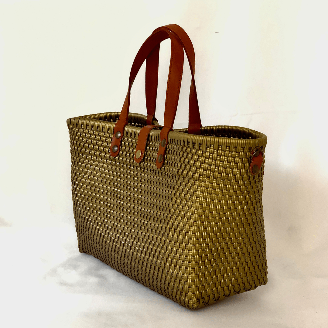 Tote bag grande piel - Bolsa Artesanal Mx