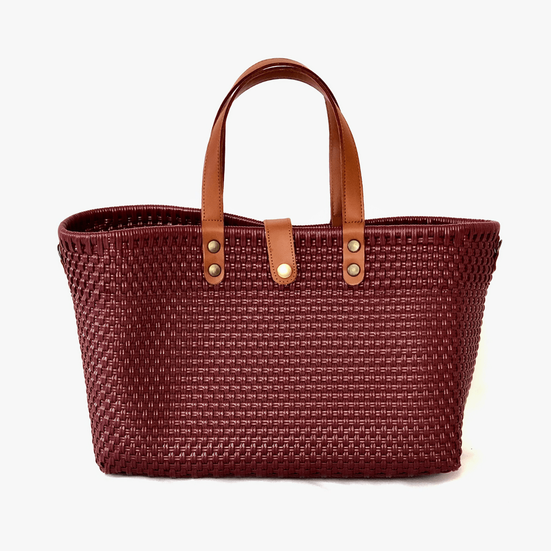 Tote bag grande piel - Bolsa Artesanal Mx