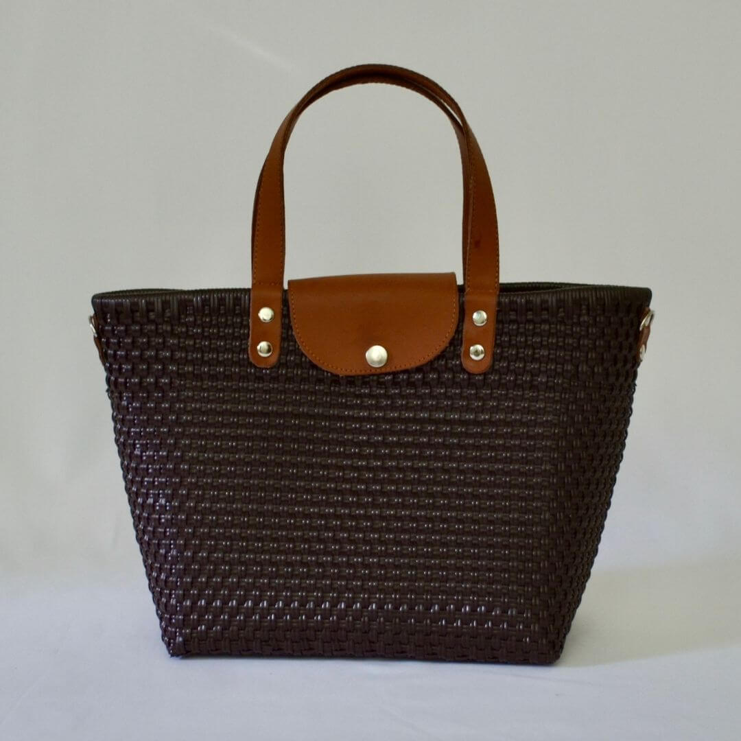 Tote bag Mediano Piel - Bolsa Artesanal Mx