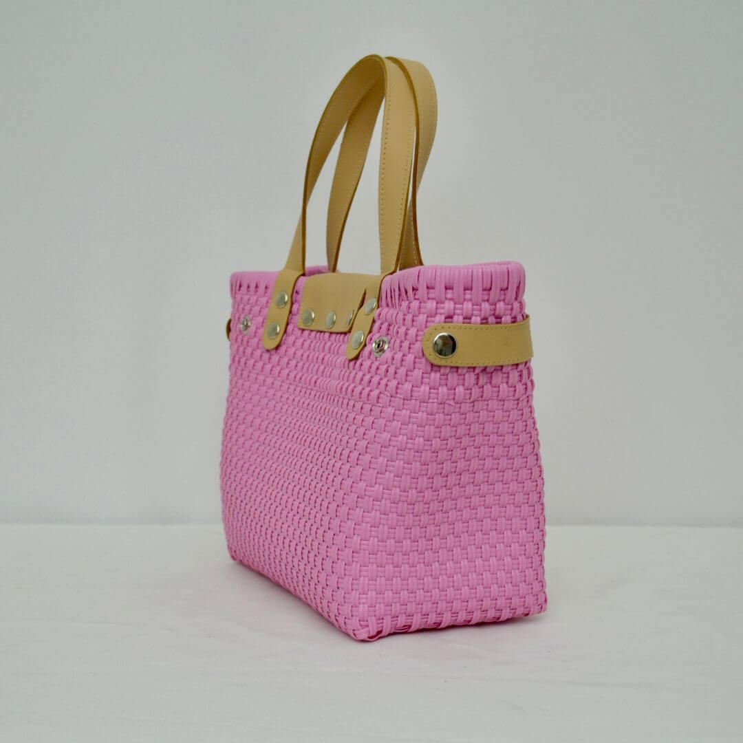 Tote bag Rosa - Bolsa Artesanal Mx