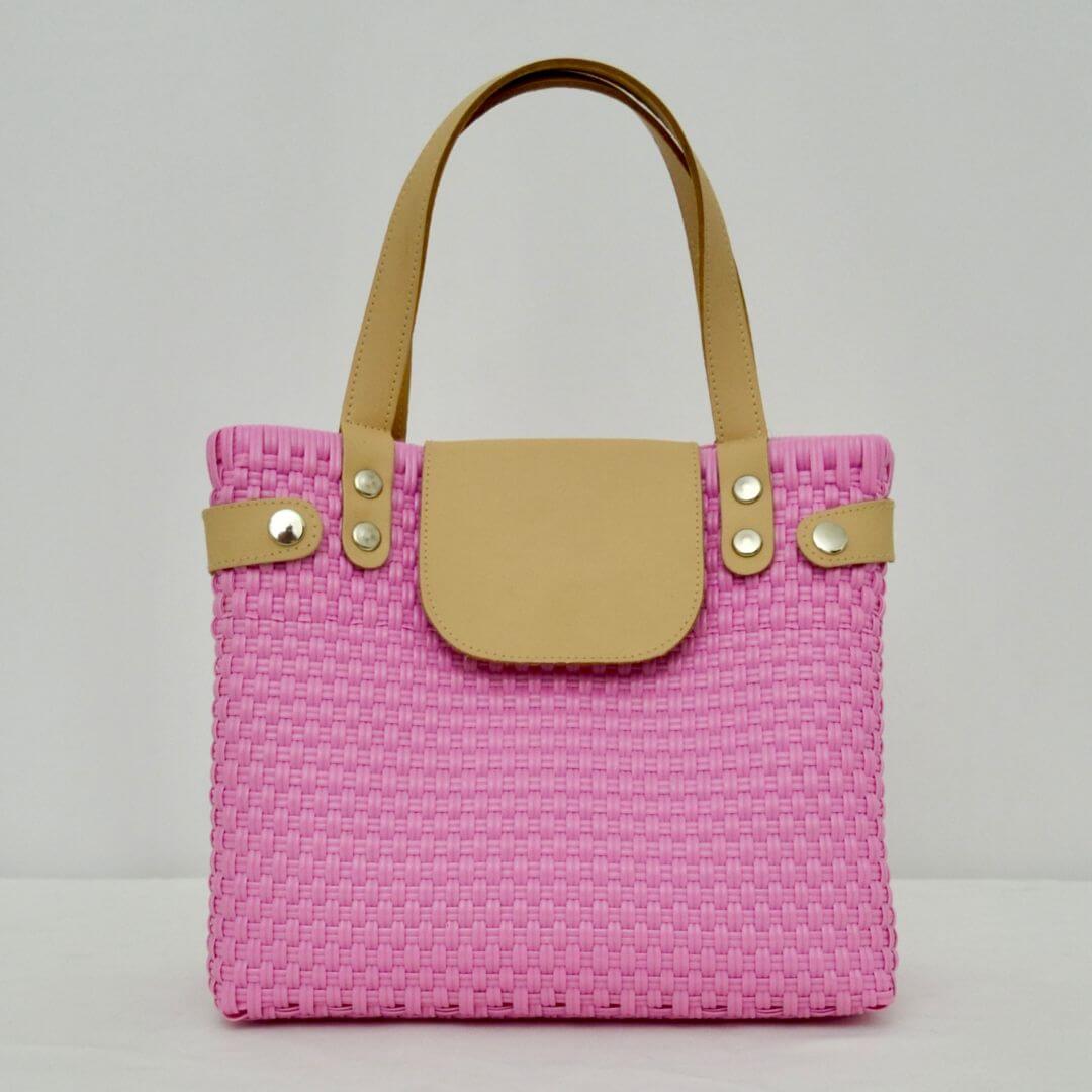 Tote bag Rosa - Bolsa Artesanal Mx